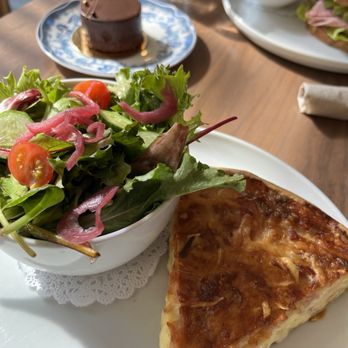 Bittersweet Pastry Shop - Such a flaky, cheesy quiche - Bakeries Near Me - Chicago, Illinois
