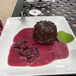 Wild Stallion Vineyards - Chocolate Lava Cake with Berries