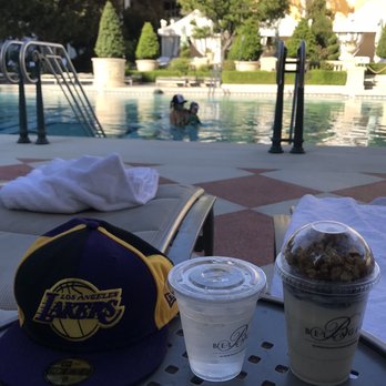 Palio - Parfait goodness and a pool view - Coffee & Tea Near Me - Las Vegas, Nevada