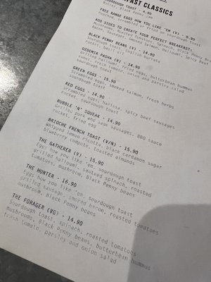 Menu photo 1 The Black Penny London, XGL