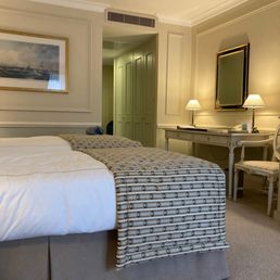Our guest room. Such a comfy bed!!!