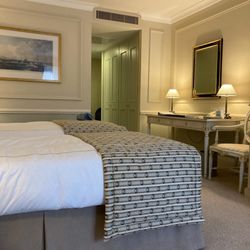 The Merrion Hotel - Our guest room. Such a comfy bed!!!