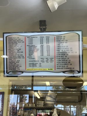 Menu photo 5 Rosie's Calimesa, CA