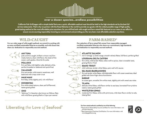 Menu photo 5 California Fish Grill Long Beach, CA Menu photo 5 California Fish Grill Long Beach, CA