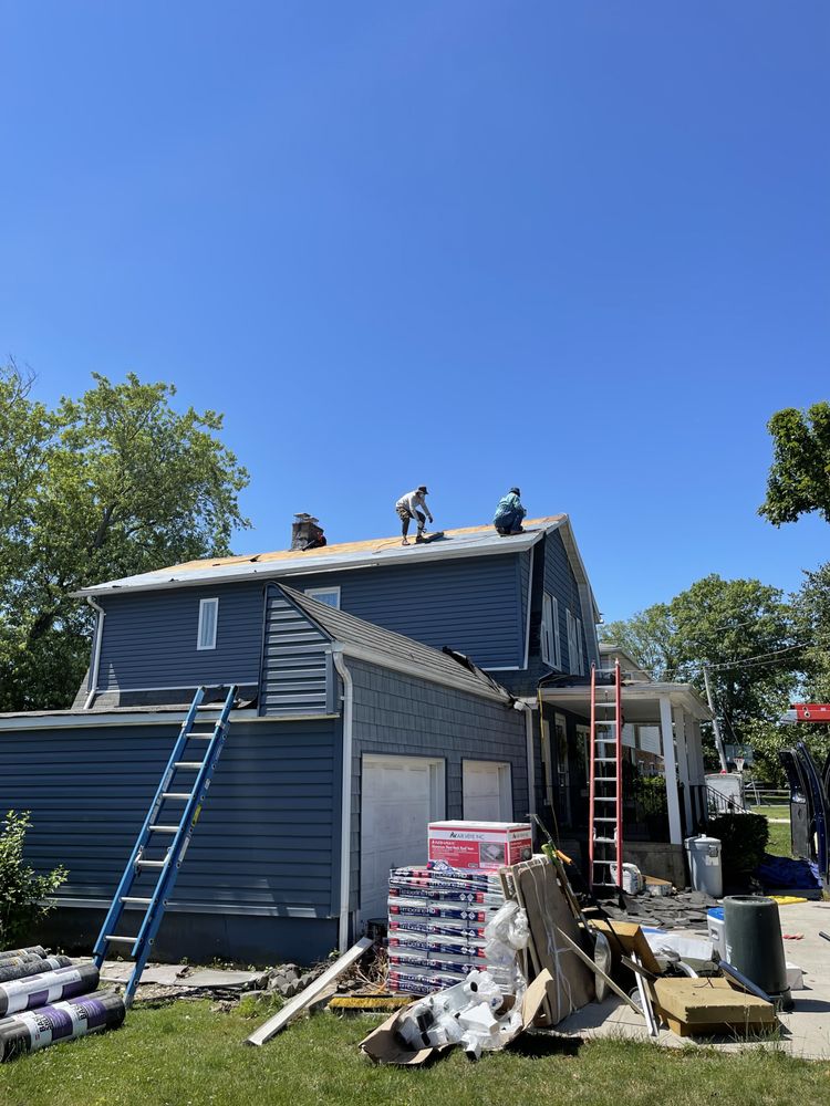 Slide of Galaxy Roofing