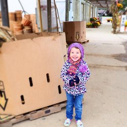 Gull Meadow Farms - Getting ready to shop (and proudly wearing her "Yelp Life" gloves)!