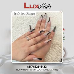 Lux Nails - Add a touch of glamour with V-Shape French Nails and Silver Glitter - a modern twist on classic elegance!