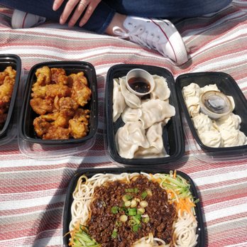Dumpling House - Orange chicken, pork and chives dumplings and Beijing noodles - Pan Asian Near Me - Sacramento, California Dumpling House - Orange chicken, pork and chives dumplings and Beijing noodles - Pan Asian Near Me - Sacramento, California