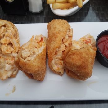 MaGerk's Pub - Buffalo Chicken Cheesesteak eggrolls. Let's go!!! - Sports Bars Near Me - Bel Air, Maryland