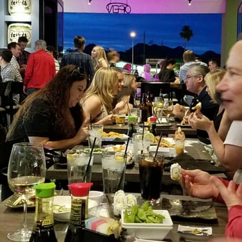 Sushiholic Arcadia - Love in door out door patio great view of camelback mountain. - Sushi Bars Near Me - Phoenix, Arizona Sushiholic Arcadia - Love in door out door patio great view of camelback mountain. - Sushi Bars Near Me - Phoenix, Arizona