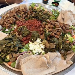 Yetashe Kitfo, Balagger Tibs, Gomen Besiga Special, Balagger Salad