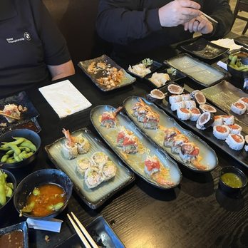 Sushi Okoku - Plenty to go around. AYCE $29.99 - Sushi Bars Near Me - Riverside, California