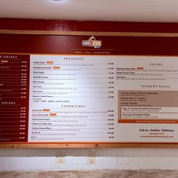 Cornerstone Cafe - Menu