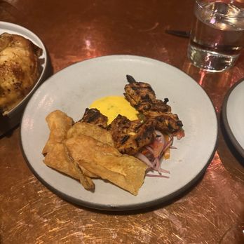 Andina - ANTICUCHO DE POLLO - Wine Bars Near Me - Portland, Oregon