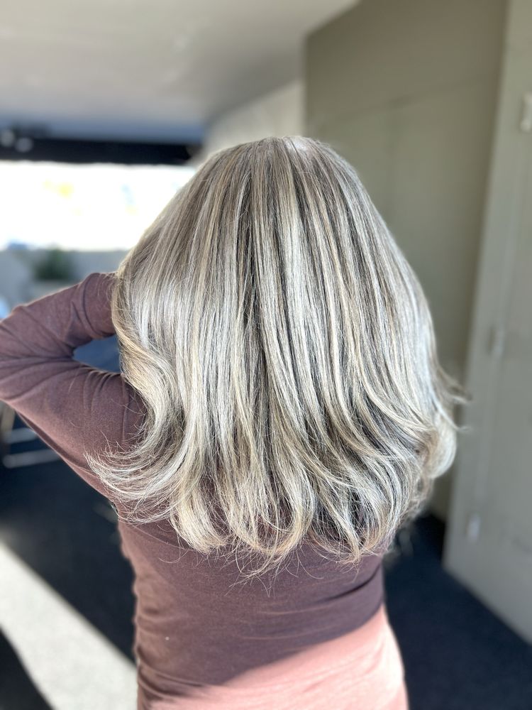 Wilde Wafa    |    Custom Hair Color  Logo