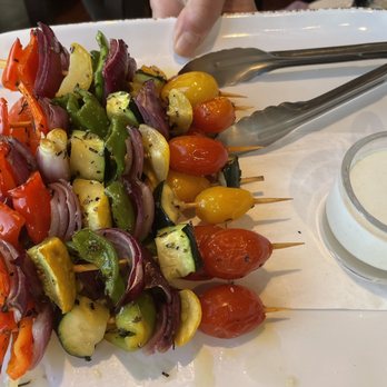 Zinna's Bistro - Family style veggie skewers - Italian Near Me - Cranbury, New Jersey Zinna's Bistro - Family style veggie skewers - Italian Near Me - Cranbury, New Jersey