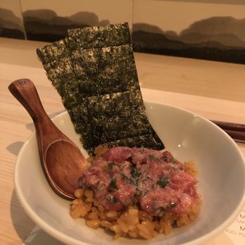 No Relation - Tuna tartare with uni rice - Sushi Bars Near Me - Boston, Massachusetts No Relation - Tuna tartare with uni rice - Sushi Bars Near Me - Boston, Massachusetts