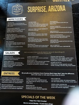 Menu photo 1 State 48 Brewery Surprise, AZ Menu photo 1 State 48 Brewery Surprise, AZ