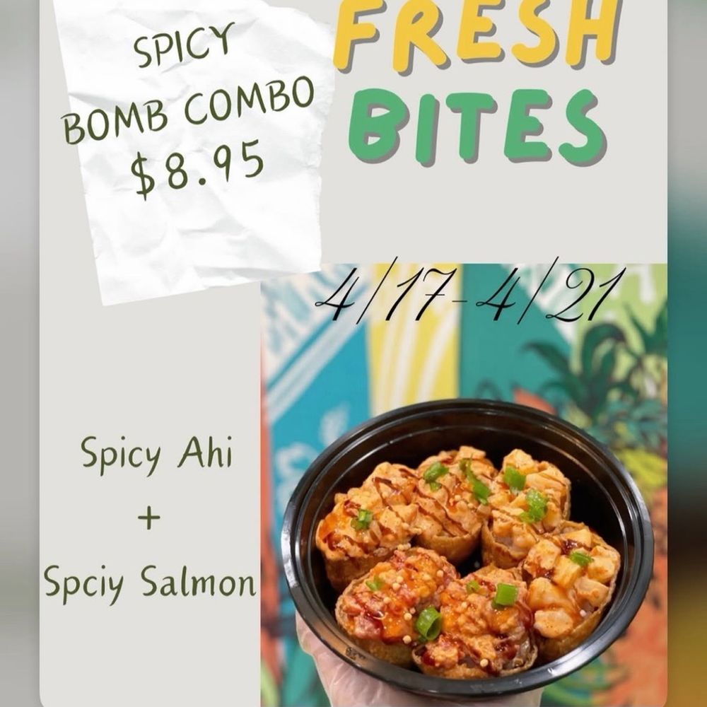 Fresh Bites Hawaii - Menu (April 2026) - Poke Near Me - Honolulu, Hawaii Fresh Bites Hawaii - Menu (April 2026) - Poke Near Me - Honolulu, Hawaii