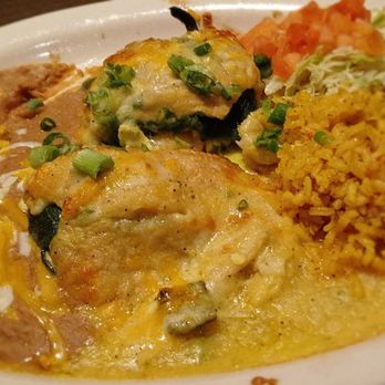 Garcia's Mexican Restaurant - Stuffed Seafood Poblano - Mexican Near Me - Glendale, Arizona