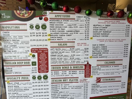 Menu photo 1 Lucky’s Pizza Peoria, AZ Menu photo 1 Lucky’s Pizza Peoria, AZ