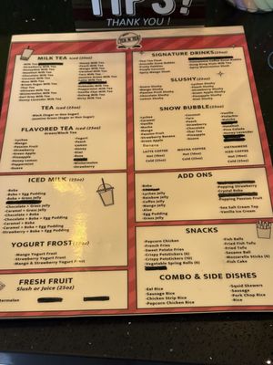 Menu photo 1 Tea 'n Tea Northridge, CA Menu photo 1 Tea 'n Tea Northridge, CA