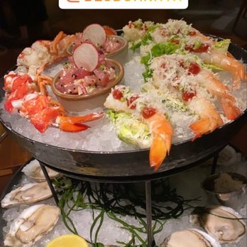 Bludorn - Seafood tower - New American Near Me - Houston, Texas