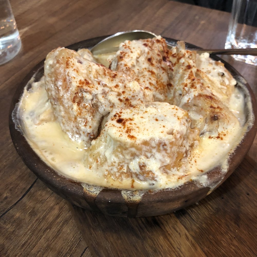 Tiflisi - Chkmeruli - chicken with cream sauce was very very good! - Modern European Near Me - Toronto, Ontario