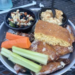 White bbq Wing Platter