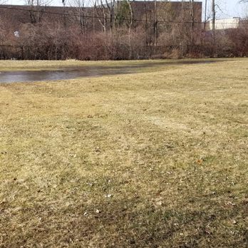 Mohr Park - poor drainage in the southwest corner - Playgrounds Near Me - Kokomo, Indiana