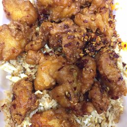 Spicy Fried Fish on Fried Rice Spicy Fried Fish on Fried Rice