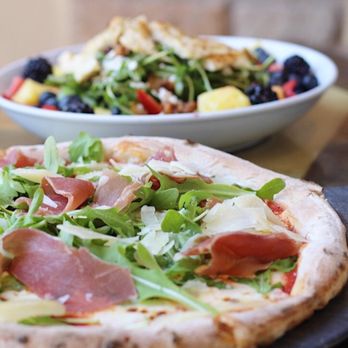 Farmer's Table - Prosciutto Pizza & Farmers Salad - New American Near Me - La Mesa, California Farmer's Table - Prosciutto Pizza & Farmers Salad - New American Near Me - La Mesa, California