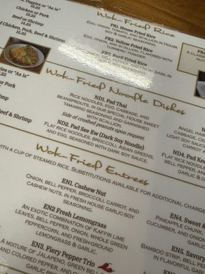 Menu photo 1 Thai Table Topeka, KS