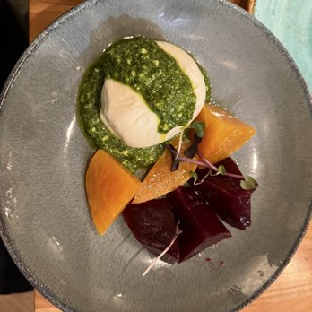 Tala House - Burrata with beets - American Near Me - Chicago, Illinois