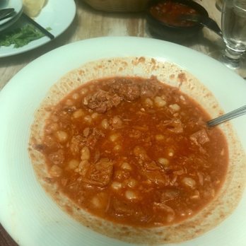 Double Eagle Restaurant - Red Chile Pork Posole - Mexican Near Me - Mesilla, New Mexico