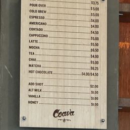 Menu Menu
