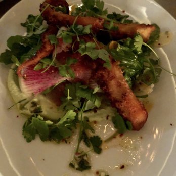 BLVD Steakhouse - Fried octopus appetizer - New American Near Me - Chicago, Illinois