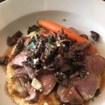 Porcini - EXCELLENT veal over polenta!!!! TOP dish I've had here! - New American Near Me - Highlands, New Jersey Porcini - EXCELLENT veal over polenta!!!! TOP dish I've had here! - New American Near Me - Highlands, New Jersey
