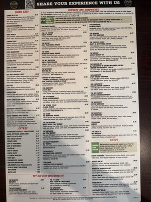 Menu photo 2 Border Burger Bar Manitou Springs, CO