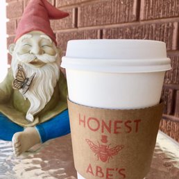 Almond milk latte Almond milk latte