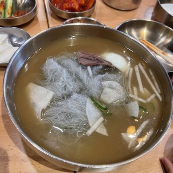 LEE GA - Buckwheat noodle in cold bone broth - Korean Near Me - Los Angeles, California LEE GA - Buckwheat noodle in cold bone broth - Korean Near Me - Los Angeles, California