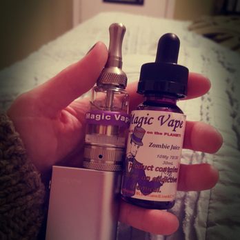 Magic Vape Shop - Zombie Juice!! And sporting some Magic Vape rubbers on the newest tank! Great juice, pure, clean flavor. Great customer service! - Vape Shops Near Me - Greenville, South Carolina Magic Vape Shop - Zombie Juice!! And sporting some Magic Vape rubbers on the newest tank! Great juice, pure, clean flavor. Great customer service! - Vape Shops Near Me - Greenville, South Carolina