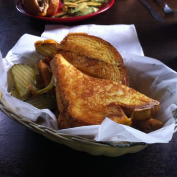 The Corner Pub - Grilled Cheese (cheddar + goat) and fries - Pubs Near Me - Decatur, Georgia The Corner Pub - Grilled Cheese (cheddar + goat) and fries - Pubs Near Me - Decatur, Georgia