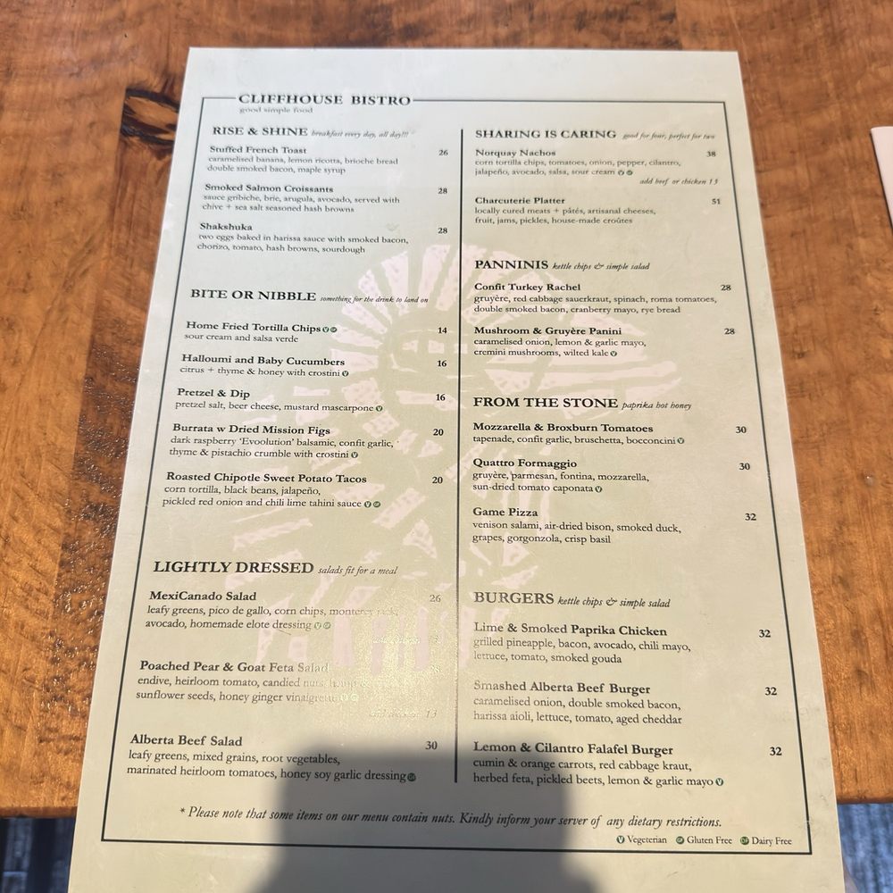 Cliffhouse Bistro - Canadian (New) Near Me - Mount Norquay, Alberta Cliffhouse Bistro - Canadian (New) Near Me - Mount Norquay, Alberta