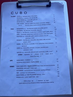 Menu photo 1 CUBO  Ramsgate, KEN