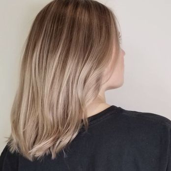 Garbo A Salon - After! Received a color melt with shadowing and toner! - Hair Salons Near Me - Austin, Texas Garbo A Salon - After! Received a color melt with shadowing and toner! - Hair Salons Near Me - Austin, Texas