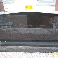 Central Texas Memorial - Premium Black with Laser Scene