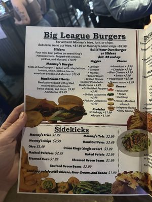 Menu photo 4 Mooney's Pub & Grill Norman, OK
