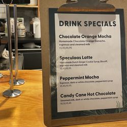 Art Of Bean Cafe - Drink specials menu