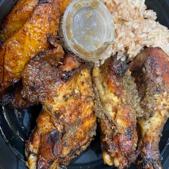 Back A Yard - Jerk Chicken Plate - Caribbean Near Me - San Jose, California Back A Yard - Jerk Chicken Plate - Caribbean Near Me - San Jose, California